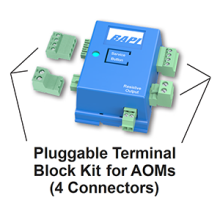 Pluggable Terminal Block Kit for OAMs