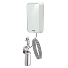 Wireless White BAPI-Stat "Quantum Slim" Temperature Sensor with Thermobuffer