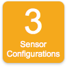 3 Different Sensor Configurations